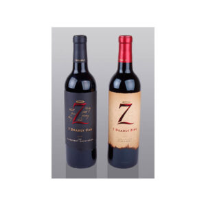 7 Deadly Zins Zin and Cab is on sale at Geraghty's Discount Wine and Liquor in Greenwich, New York.