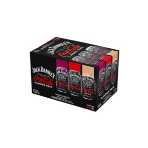 Coca Cola Jack Daniels Flavor Pack cans