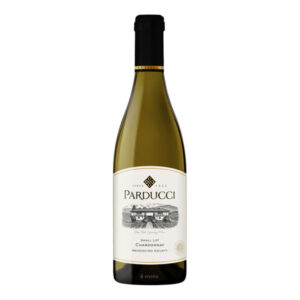 Bottle of Parducci Small Lot Chard Sonoma California 2021