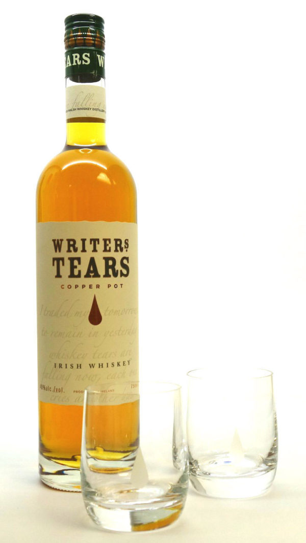 Bottle of Writer's Tears Irish Whiskey